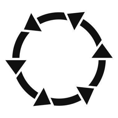 Vektör döndürme oklarını simge tasarlamak