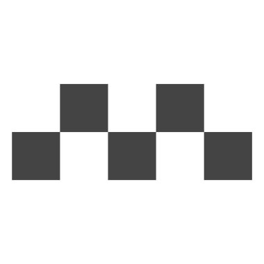 Vektör taksi satranç Logo simge tasarlamak