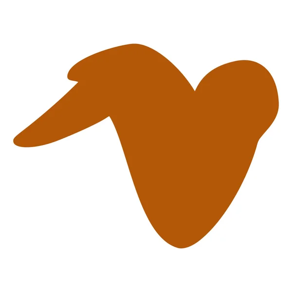 Ilustração do ícone da asa de frango frito vetorial —  Vetores de Stock