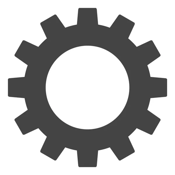 Vektor-Zahnrad-Symbol-Abbildung — Stockvektor