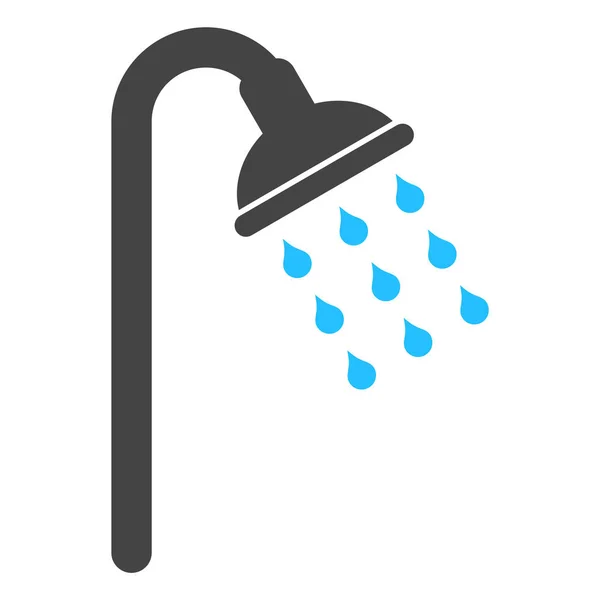 Ilustração de ícone de fluxo de chuveiro vetorial — Vetor de Stock