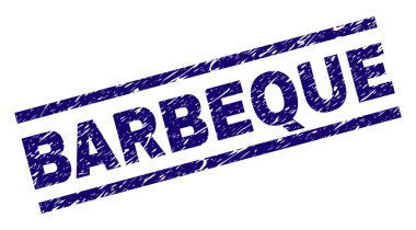 Dokulu Barbekü damga mühür çizik