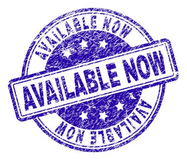 Grunge kullanılabilir dokulu Şimdi damga mühür