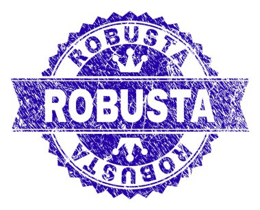 Kurdele ile dokulu Robusta damga mühür çizik