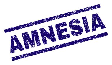 Dokulu amnezi damga mühür çizik