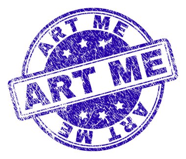 Grunge bana damga mühür sanat dokulu