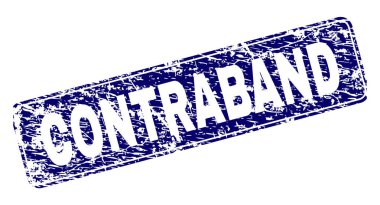 Yuvarlatılmış dikdörtgen damga çizilmiş kaçak çerçeveli