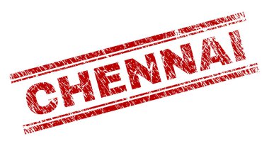 Grunge Chennai damga mühür dokulu