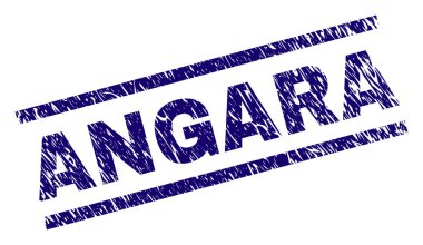 Grunge Angara damga mühür dokulu