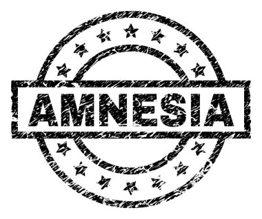 Grunge amnezi damga mühür dokulu