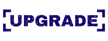 Dokulu yükseltme damga mühür köşeleri içinde çizik