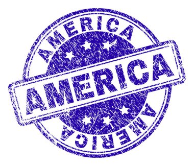 Dokulu Amerika damga mühür çizik