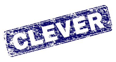 Yuvarlatılmış dikdörtgen damga grunge zeki çerçeveli