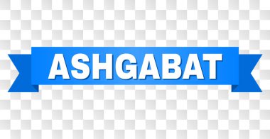 Aşkabat başlık ile mavi şerit