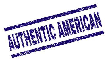 Grunge otantik Amerikan damga mühür dokulu