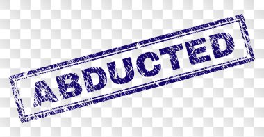 Kaçırılan dikdörtgen damga çizik