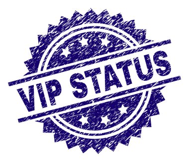 Grunge VIP statüsü damga mühür dokulu
