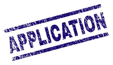 Dokulu uygulama damga mühür çizik