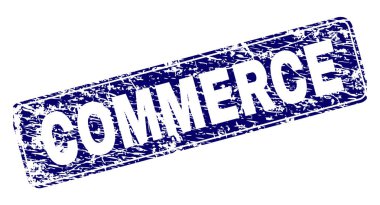 Yuvarlatılmış dikdörtgen damga grunge ticaret çerçeveli