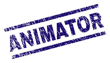 Grunge Animator damga mühür dokulu