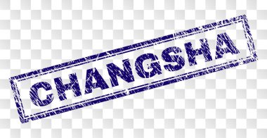 Çizik Changsha dikdörtgen damgası