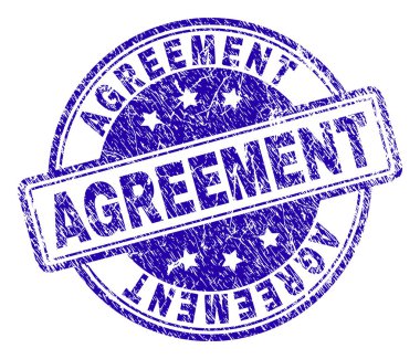 Grunge sözleşmesi damga mühür dokulu