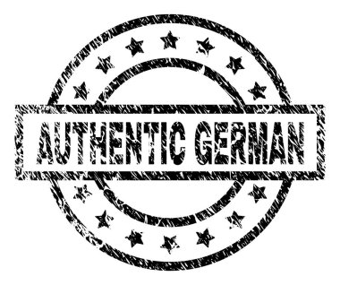 Dokulu otantik Alman damga mühür çizik