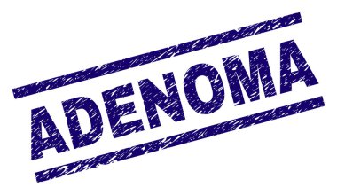 Grunge Adenoma damga mühür dokulu