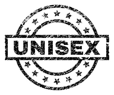 Dokulu Unisex damga mühür çizik