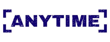 Çizik her zaman damga mühür köşeleri içinde dokulu