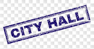 Çizik Belediye Binası dikdörtgen damgası