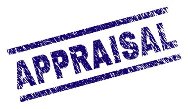 Dokulu değerleme damga mühür çizik