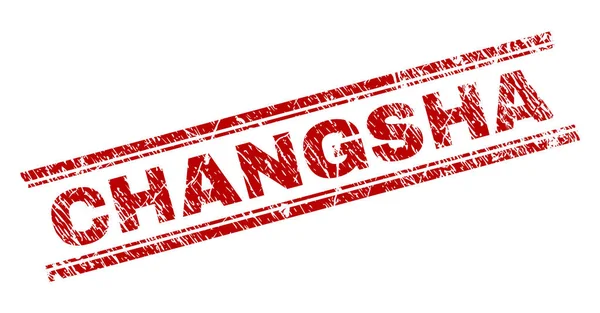 Grunge Changsha damga mühür dokulu