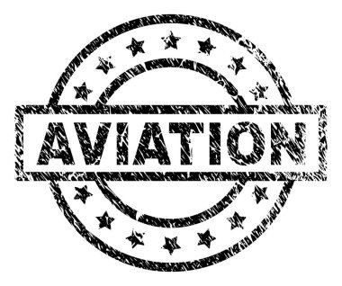 Dokulu Havacılık damga mühür çizik