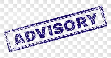 Grunge Danışma dikdörtgen damgası