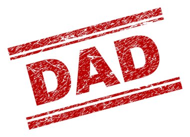 Grunge baba damga mühür dokulu