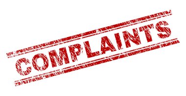 Grunge şikayet damga mühür dokulu