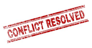 Damga mühür çizilmiş dokulu çakışma çözüldü