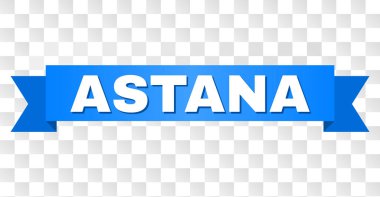 Astana başlık ile mavi bant