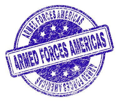 Çizik dokulu silahlı kuvvetler Amerika mühür damgası