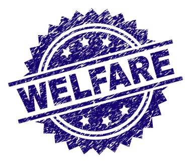 Grunge refah damga mühür dokulu