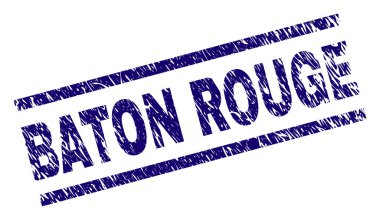 Grunge Baton Rouge damga mühür dokulu