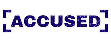 Grunge suçlanan damga mühür köşeler arasında dokulu