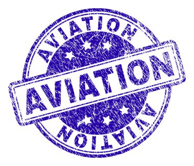 Dokulu Havacılık damga mühür çizik