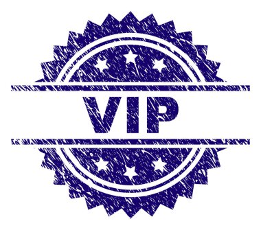 Dokulu VIP damga mühür çizik