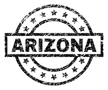 Grunge Arizona damga mühür dokulu