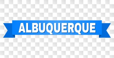 Albuquerque başlık ile mavi bant