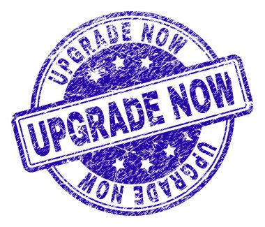 Dokulu yükseltme şimdi damga mühür grunge