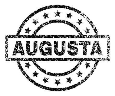 Grunge Augusta damga mühür dokulu
