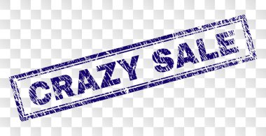 Grunge deli Satılık dikdörtgen damgası